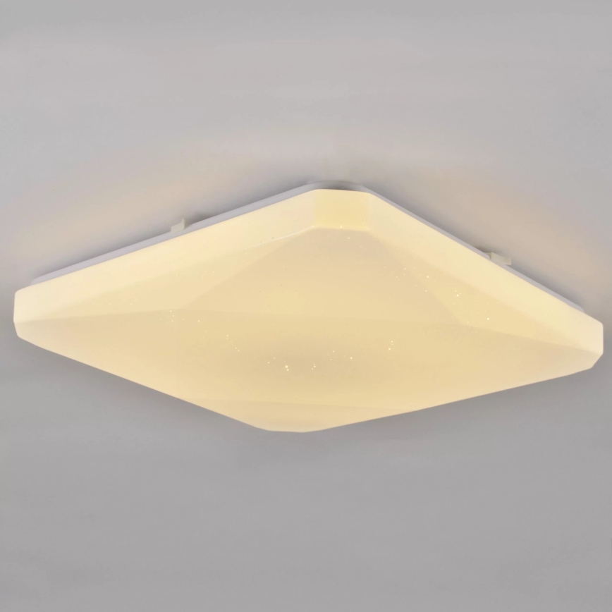 LED Stropna svjetiljka za prigušivanje KASTOR na daljinski upravljač LED/72W/230V