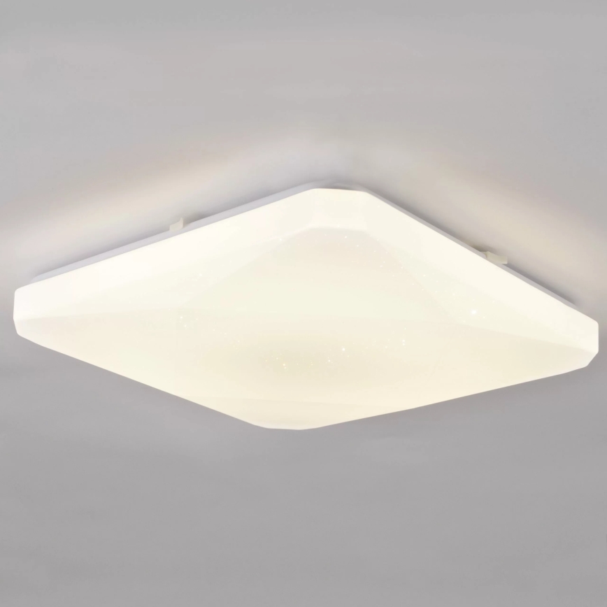 LED Stropna svjetiljka za prigušivanje KASTOR na daljinski upravljač LED/72W/230V