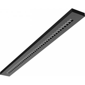 LED Stropna/viseća svjetiljka PLANK LED/20/30/40W/230V 2700/4000/6000K CRI 90 crna