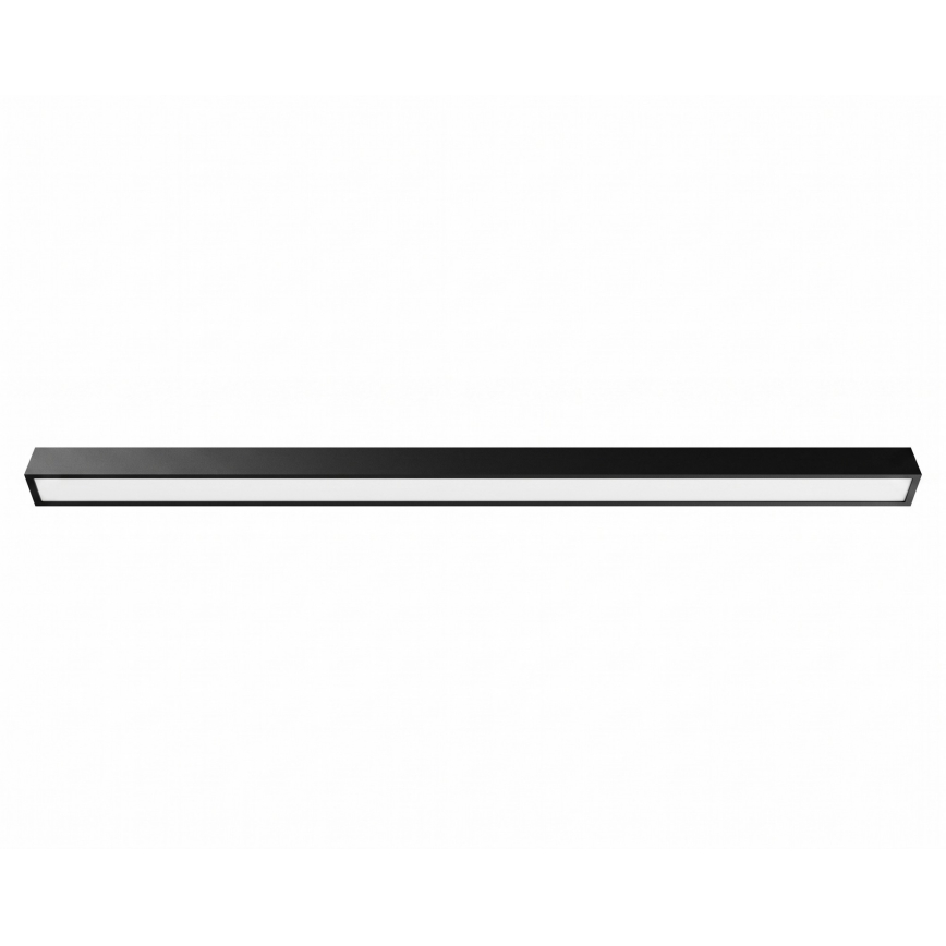 LED stropna/visilica na sajli LED/44W/230V 4000K 120 cm crna