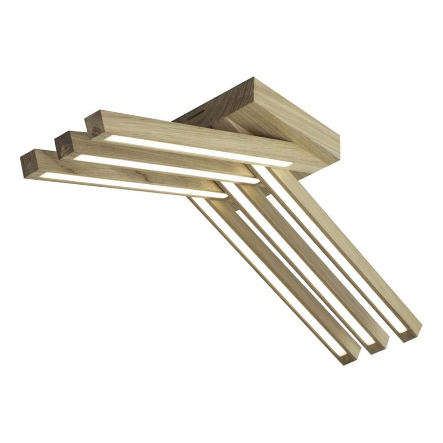 LED stropni luster LINUS 6xLED/4,5W/230V matni hrast