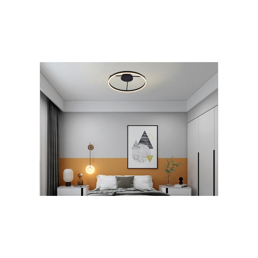 LED stropni luster s mogućnošću prigušivanja LED/55W/230V 3000-6500K + daljinski upravljač