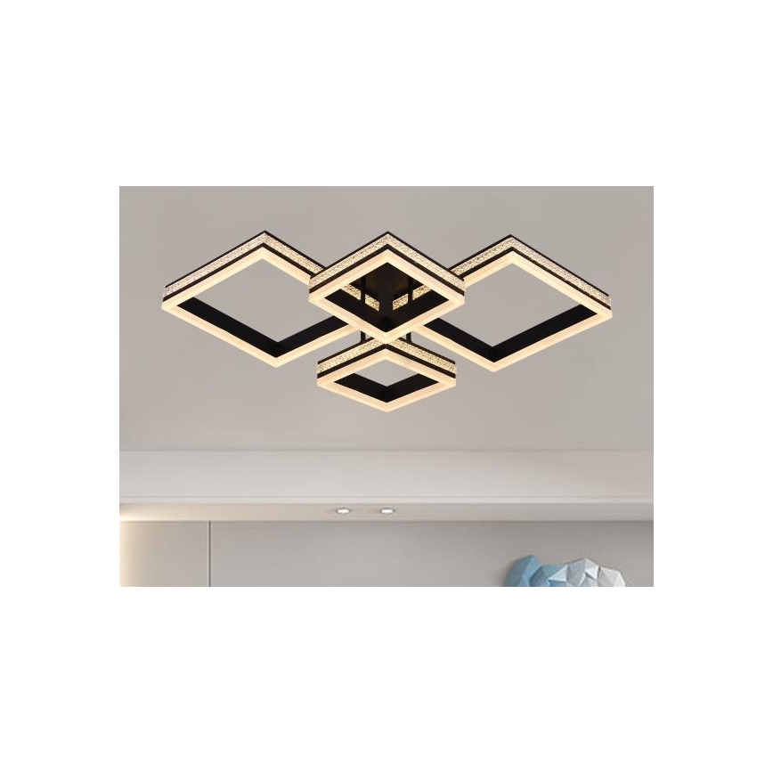 LED stropni luster za površinsku montažu s mogućnošću prigušivanja LED/175W/230V 3000-6500K + daljinski upravljač