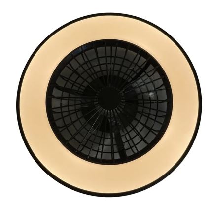 LED Stropni svjetiljka s ventilatorom, prigušivač svjetla OPAL LED/48W/230V 3000-6500K + daljinski upravljač