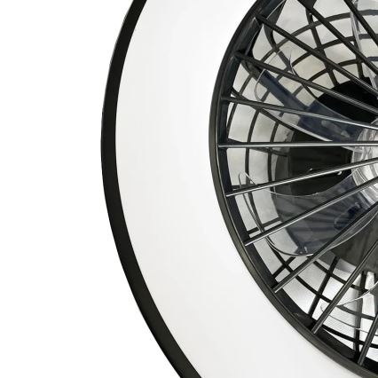 LED Stropni svjetiljka s ventilatorom, prigušivač svjetla OPAL LED/48W/230V 3000-6500K + daljinski upravljač