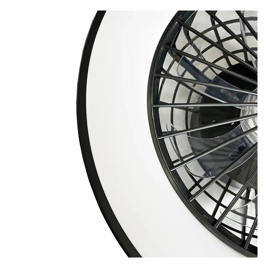 LED Stropni svjetiljka s ventilatorom, prigušivač svjetla OPAL LED/48W/230V 3000-6500K + daljinski upravljač