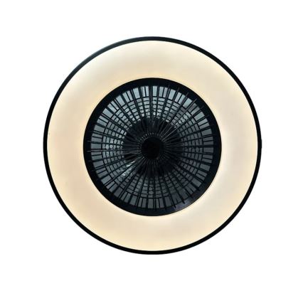 LED Dimmabilni stropni luster s ventilatorom OPAL LED/72W/230V 3000-6500 + daljinski upravljač