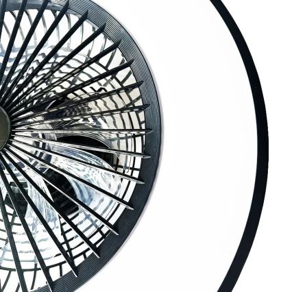 LED Dimmabilni stropni luster s ventilatorom OPAL LED/72W/230V 3000-6500 + daljinski upravljač