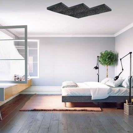 LED stropna svjetiljka s prigušivanjem 1xLED/8W/230V 30x30 cm + daljinski upravljač