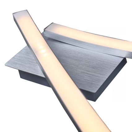 LED stropno svjetlo 2xLED/6W/230V 3000K matni krom