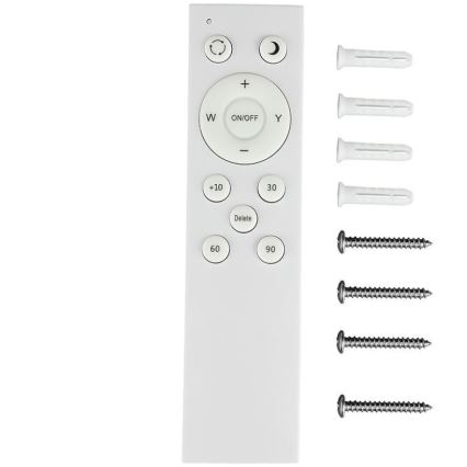 LED stropna svjetiljka s prigušivanjem LED/60W/230V 3000K/4000K/6500K promjer 50 cm + daljinski upravljač