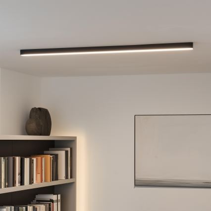 LED stropna svjetiljka ALLDAY BASIC LED/20/30/40W/230V 2700/4000/6000K 120 cm crna