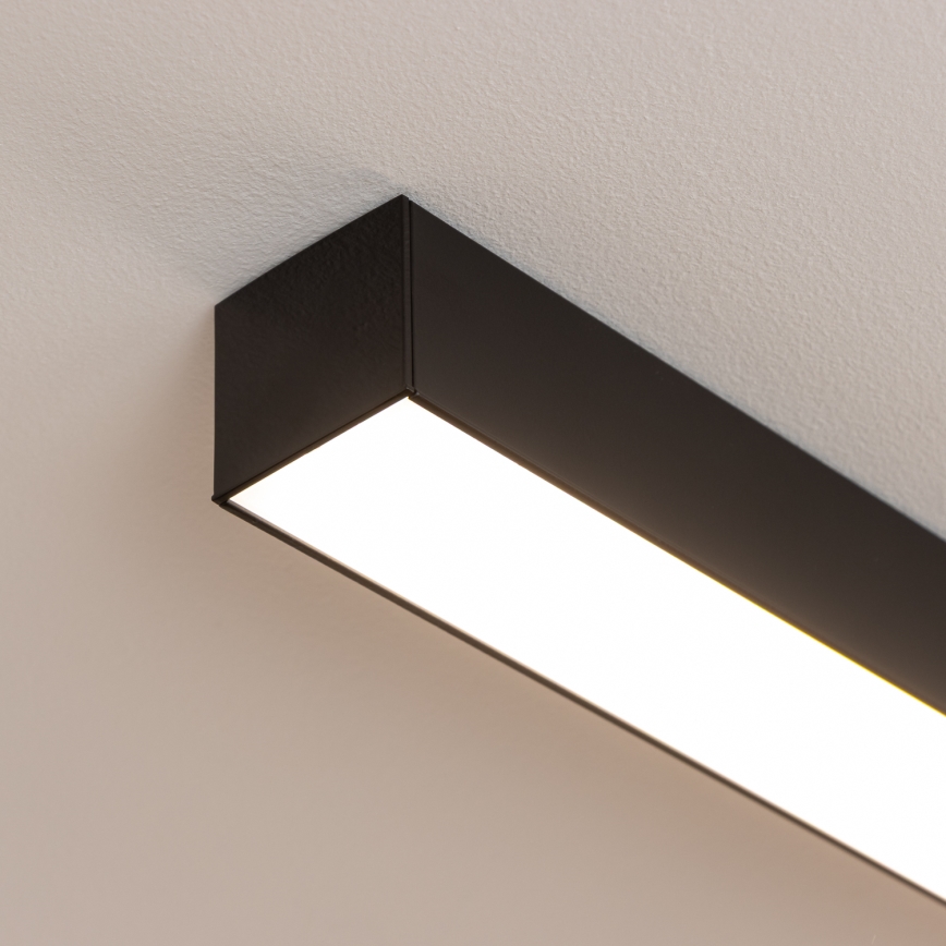 LED stropna svjetiljka ALLDAY BASIC LED/20/30/40W/230V 2700/4000/6000K 120 cm crna