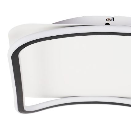 LED Stropno svjetlo CALI LED/30W/230V 40x40 cm crno