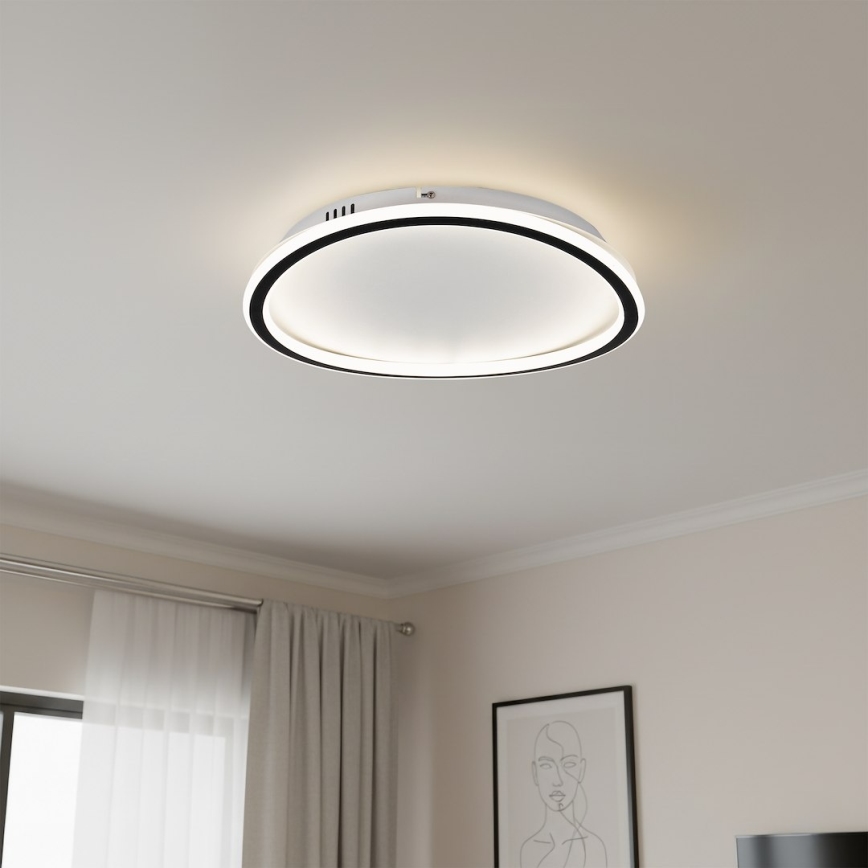 LED stropno svjetlo CALI LED/30W/230V Ø 40 cm crno