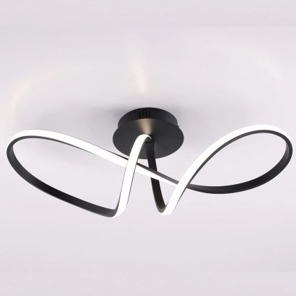 LED stropno svjetlo FLAVIA LED/33W/230V 24x61 cm crno
