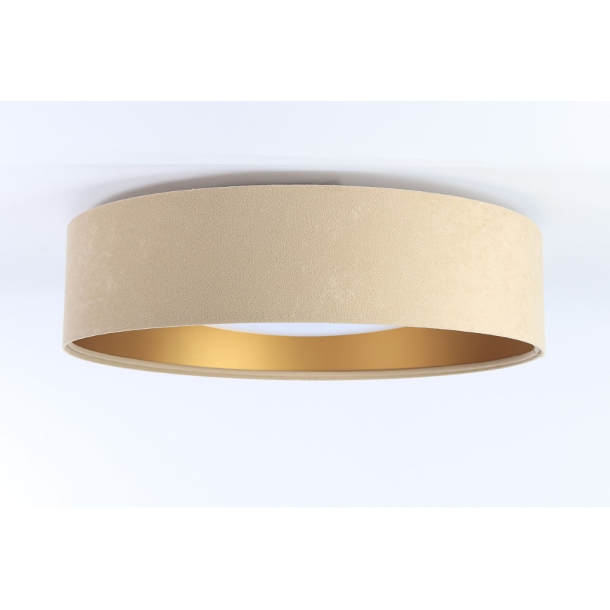 LED stropna svjetiljka GALAXY LED/24W/230V Ø 44 cm bež/zlatna