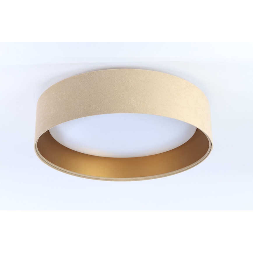 LED stropna svjetiljka GALAXY LED/24W/230V Ø 44 cm bež/zlatna