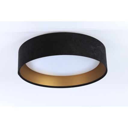 LED stropna svjetiljka GALAXY LED/24W/230V Ø 44 cm crna/zlatna