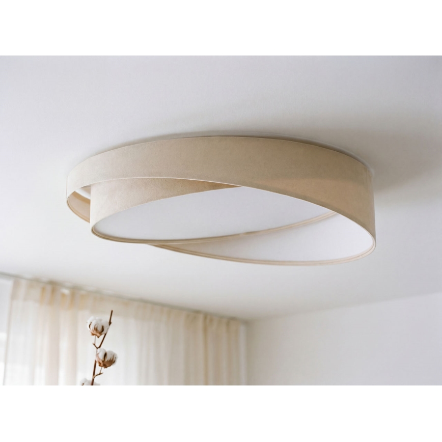 LED stropno svjetlo GALAXY MODERN LED/24W/230V promjer 55 cm krem/bijela