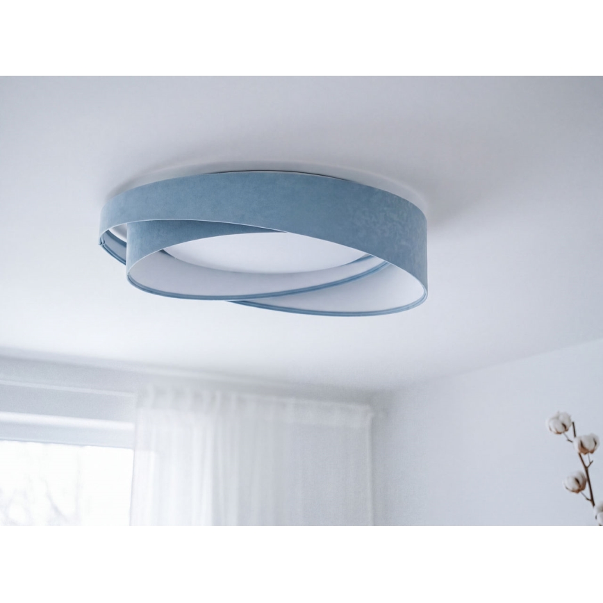 LED stropno svjetlo GALAXY MODERN LED/24W/230V Ø 55 cm plavo