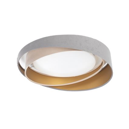 LED stropno svjetlo GALAXY MODERN LED/24W/230V Ø 55 cm siva/bež/zlatna