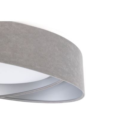 LED stropno svjetlo GALAXY MODERN LED/24W/230V Ø 55 cm sivo/srebrno