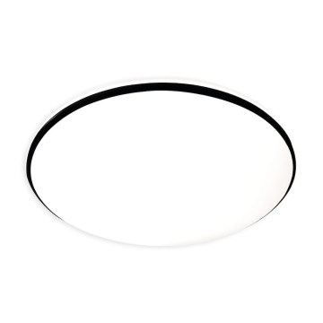 LED stropno svjetlo HUGO LED/12/18/24W/230V 3000/4000/6500K Ø 30 cm IP54 crno