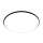 LED stropno svjetlo HUGO LED/12/18/24W/230V 3000/4000/6500K Ø 30 cm IP54 crno