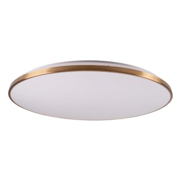 LED stropno svjetlo KERN s mogućnošću prigušivanja LED/100W/230V 3000/4000/6000K promjer 100 cm zlatno + daljinski upravljač