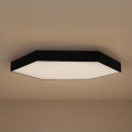 LED stropno svjetlo LED/200W/230V 3000/4000/6500 K Ø 100 cm crno