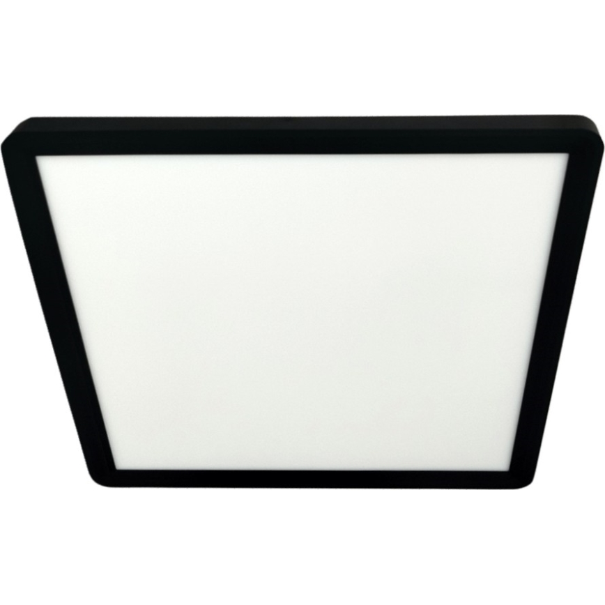 LED stropno svjetlo LED/24W/230V 3000/4000/6500K 30x30 cm crno