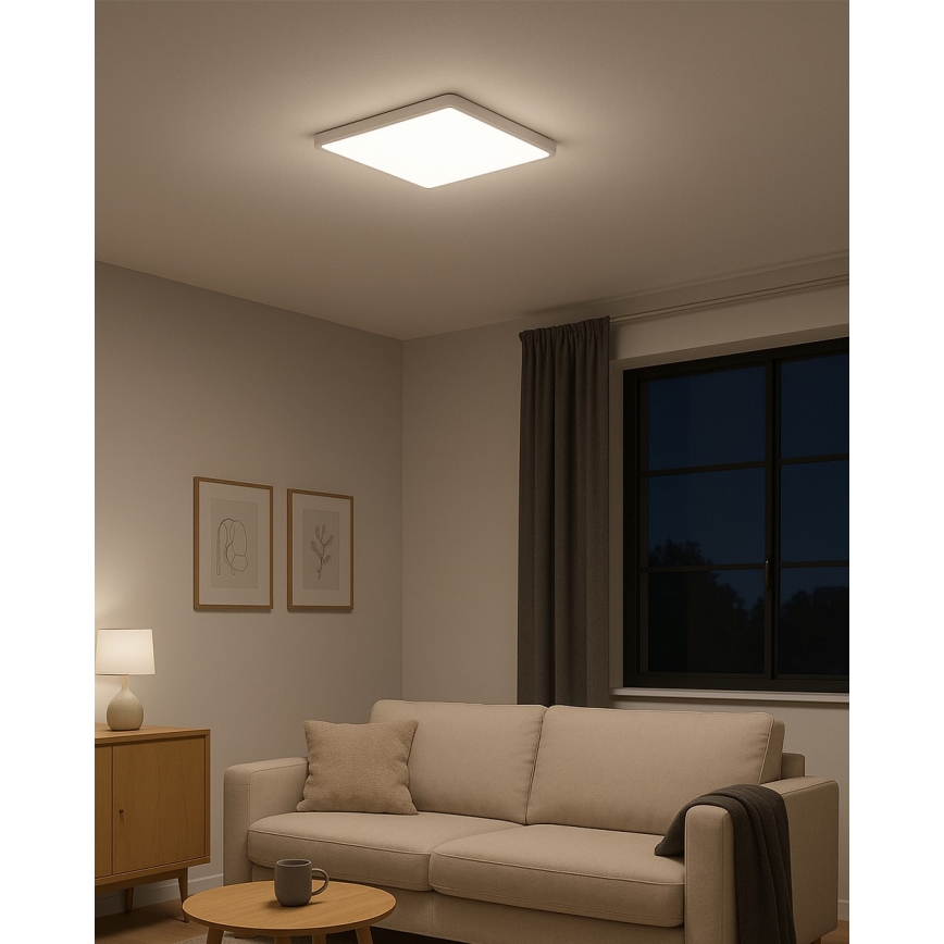 LED stropno svjetlo LED/32W/230V 3000/4000/6500K 40x40 cm bijela