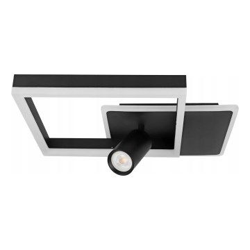 LED stropno svjetlo LED/38W/230V + 1x GU10/30W crno