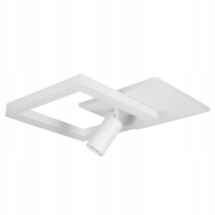 LED stropno svjetlo LED/38W/230V + 1xGU10/30W bijela