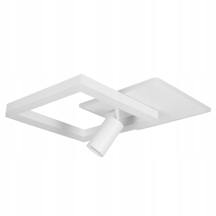 LED stropno svjetlo LED/38W/230V + 1xGU10/30W bijela