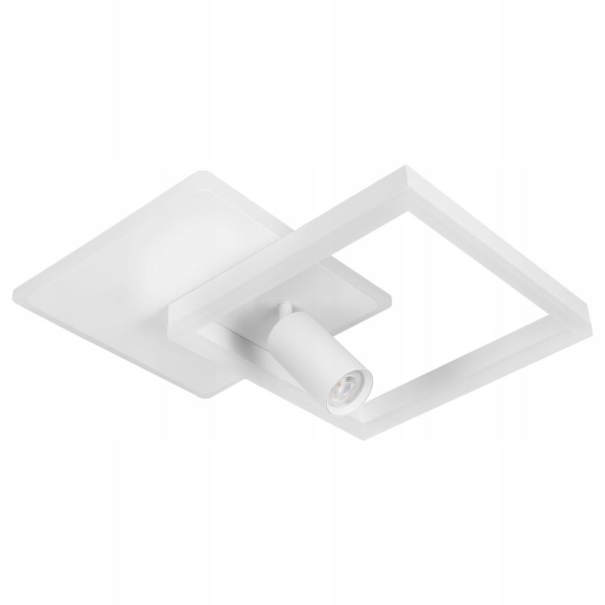 LED stropno svjetlo LED/38W/230V + 1xGU10/30W bijela