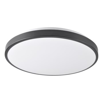 LED stropno svjetlo LIBRA, 24 W/230 V, 4000 K, Ø 39 cm, crno