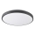 LED stropno svjetlo LIBRA, 24 W/230 V, 4000 K, Ø 39 cm, crno