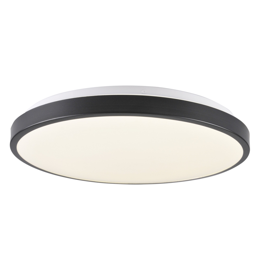 LED stropno svjetlo LIBRA, 24 W/230 V, 4000 K, Ø 39 cm, crno