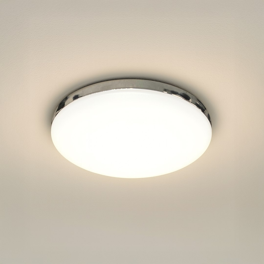 LED stropno svjetlo MAYA LED/10W/230V Ø 26 cm sjajni krom