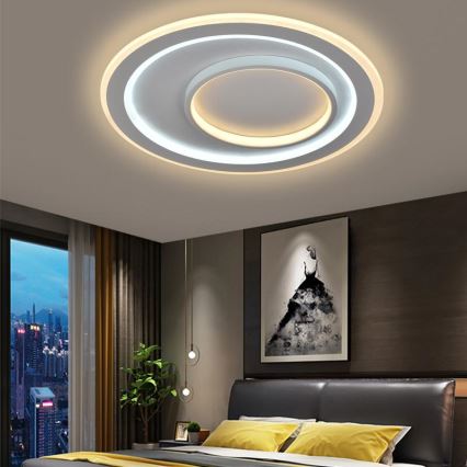 LED Dimmabilno stropno svjetlo LED/85W/230V 3000-6500K + daljinski upravljač