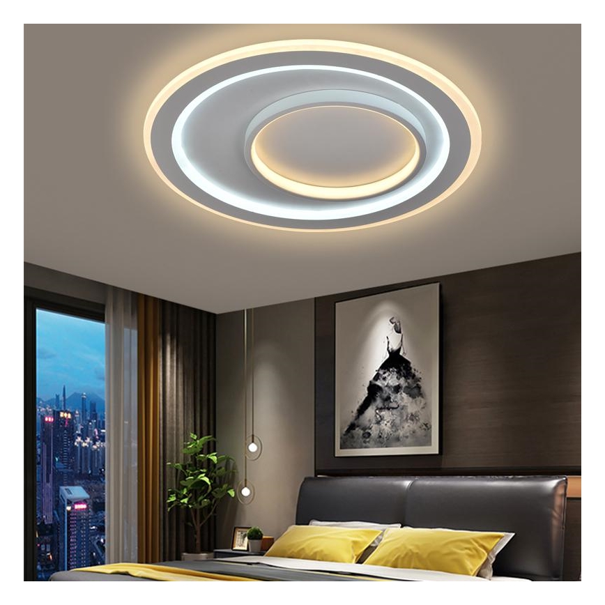LED Dimmabilno stropno svjetlo LED/85W/230V 3000-6500K + daljinski upravljač