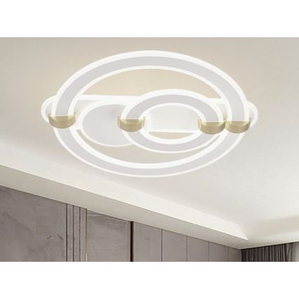 LED stropno svjetlo s mogućnošću prigušivanja LED/120W/230V 3000-6500K + daljinski upravljač