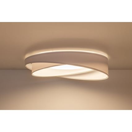 LED stropna svjetiljka s prigušivanjem SMART GALAXY MODERN LED/24W/230V 3000-6500K Ø 55 cm bijela + daljinski upravljač