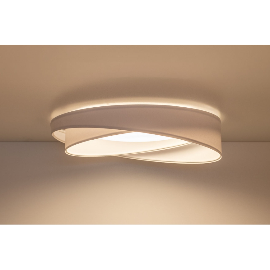 LED stropna svjetiljka s prigušivanjem SMART GALAXY MODERN LED/24W/230V 3000-6500K Ø 55 cm bijela + daljinski upravljač