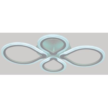 LED stropna svjetiljka s mogućnošću prigušivanja TRIESTE LED/52W/230V + daljinski upravljač