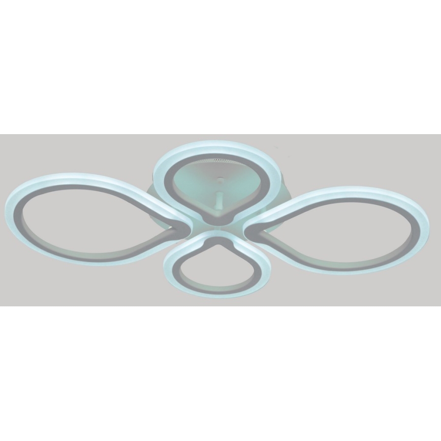 LED stropna svjetiljka s mogućnošću prigušivanja TRIESTE LED/52W/230V + daljinski upravljač