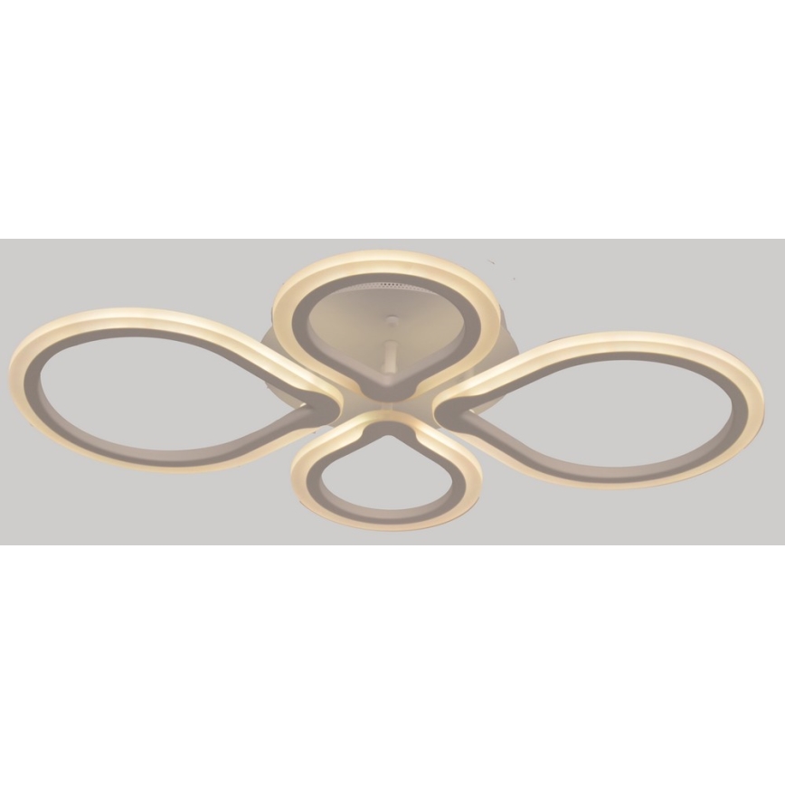 LED stropna svjetiljka s mogućnošću prigušivanja TRIESTE LED/52W/230V + daljinski upravljač