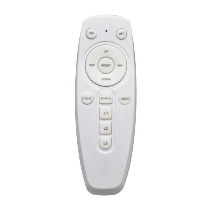 LED stropna svjetiljka s mogućnošću prigušivanja TRIESTE LED/52W/230V + daljinski upravljač